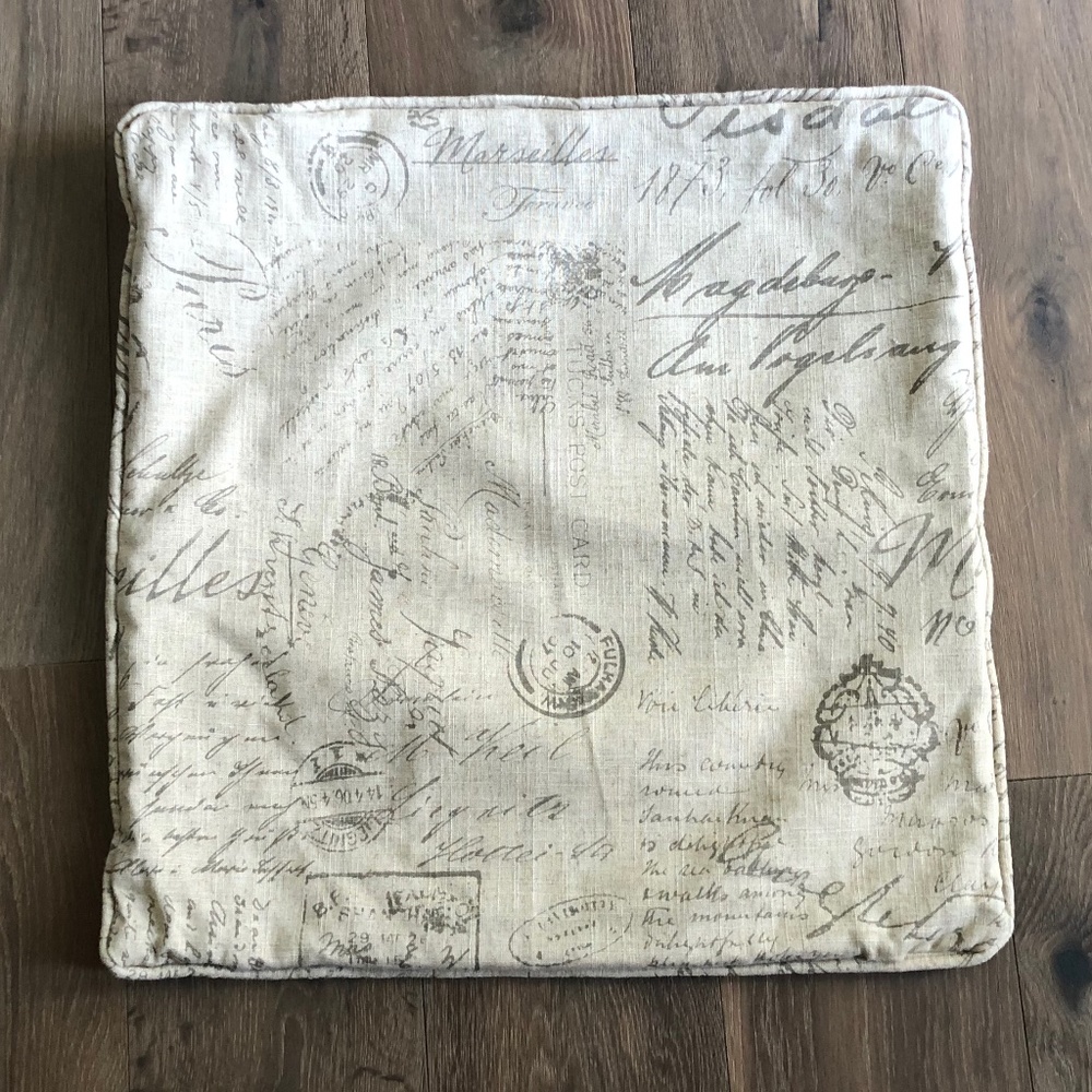 Linen Burlap Pillow Sham Cover
